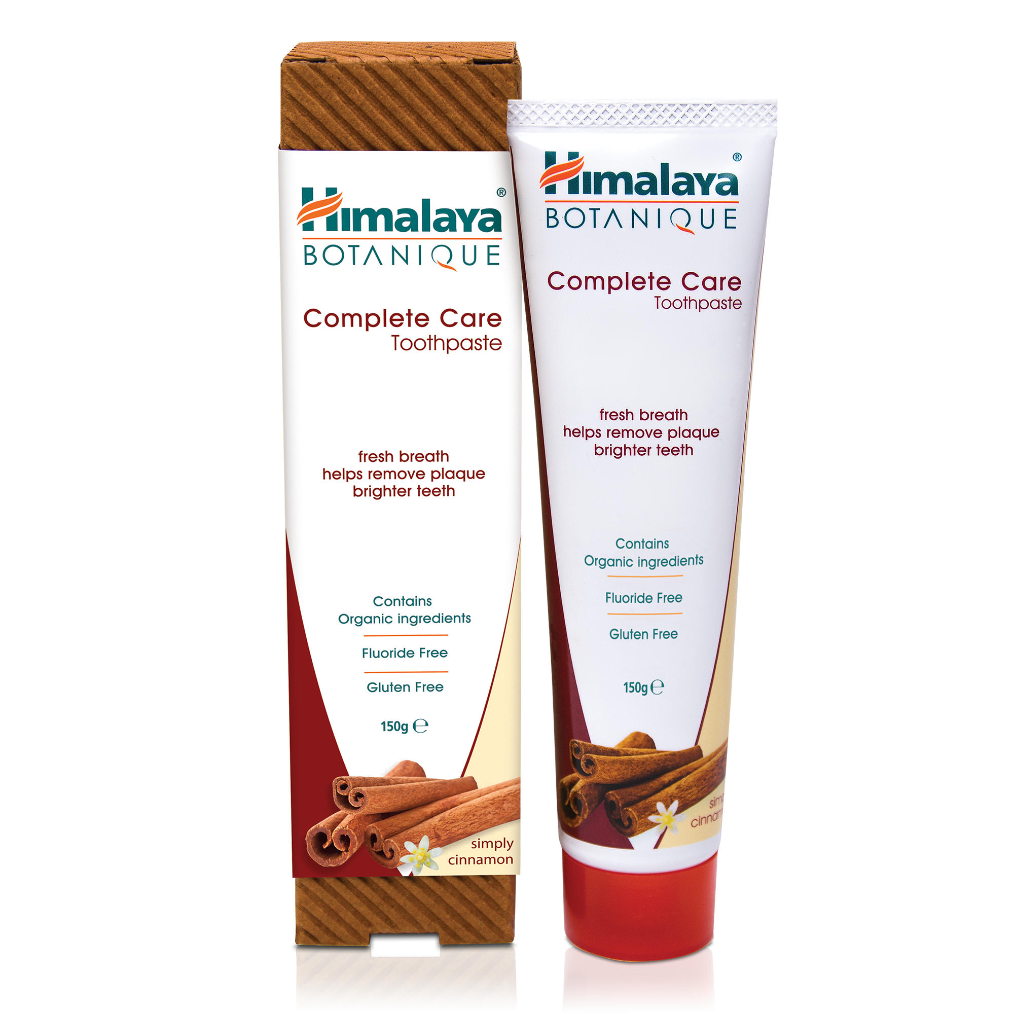 Buy Himalaya BOTANIQUE Complete Care Toothpaste - Simply Cinnamon 150g ...