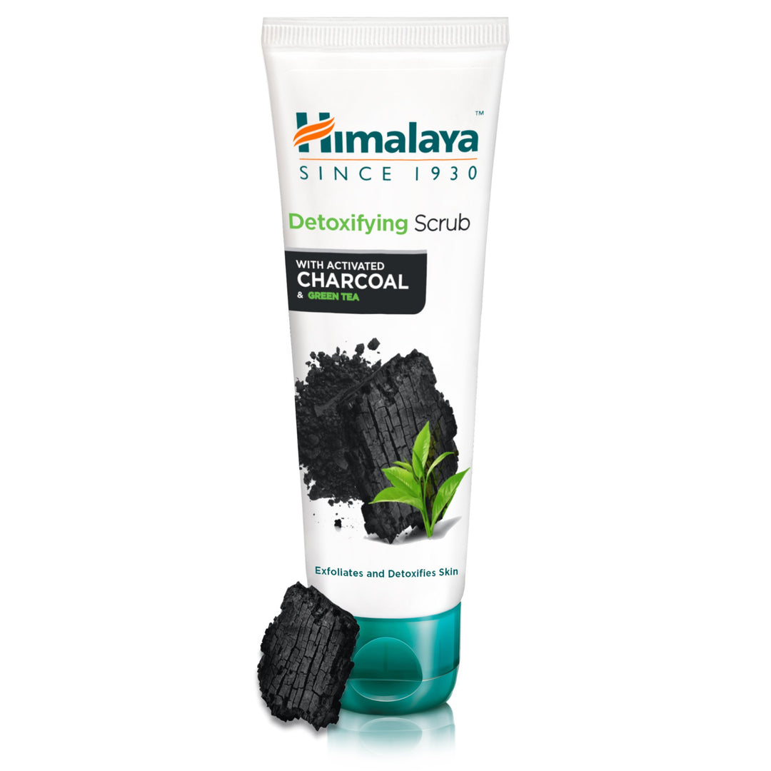 Himalaya Detoxifying Charcoal Scrub - Exfoliates & Detoxifies Skin